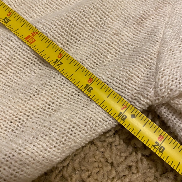 Ladie's Flutter Sleeve Swing Style Waist Open Front Cardigan Sweater Sz. S/M - Picture 14 of 14